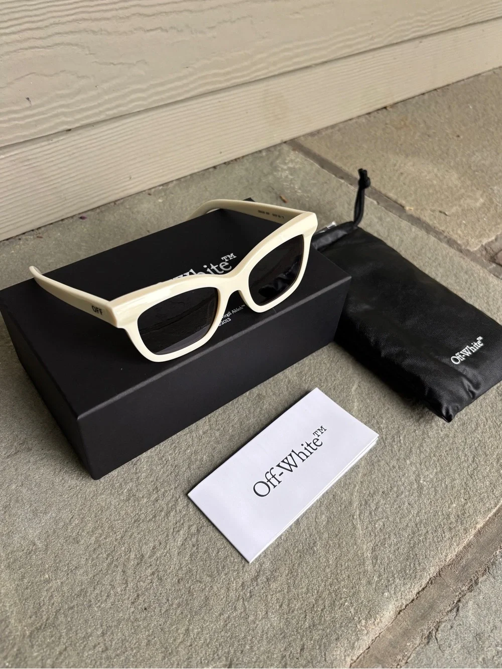 Off-White Lincoln Acetate Sunglasses, Brand New 🔥
